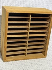 Vintage Napa Valley 20 Cassette Tape CD Storage Rack Wall Display