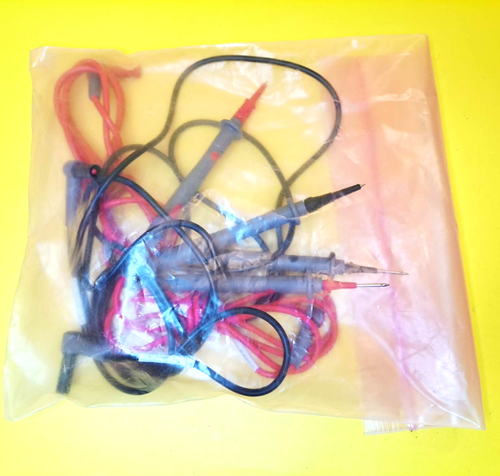 ⚡LOT 4X KEYSIGHT U1167A TEST LEAD PROBE WIRE PEN CABLE ACCESSORY FOR MULTIMETER⚡ - Foto 2 di 7