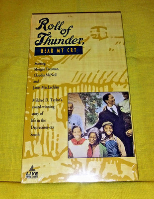 ROLL OF THUNDER, HEAR MY CRY Vintage 1992 VHS Morgan Freeman Janet McLachlan NEW