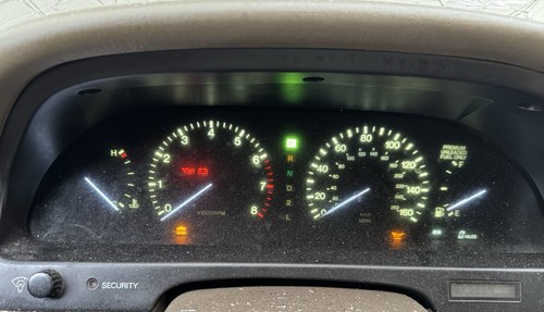 90-92 Lexus LS400 Instrument Gauge Cluster Speedometer A/T 83010-50011 OEM 218k - Picture 2 of 8