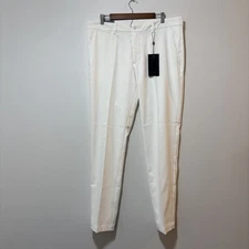 J. Lindeberg Men’s Golf Pants White 36x32 Golf Pants NWT Lightweight Classic
