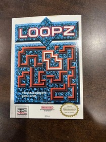 Loopz Nintendo NES Complete CIB- Minty!!