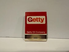 Vintage Matchbook Getty Fleet Corporation Oil Gasoline Company Getty Gas Matches