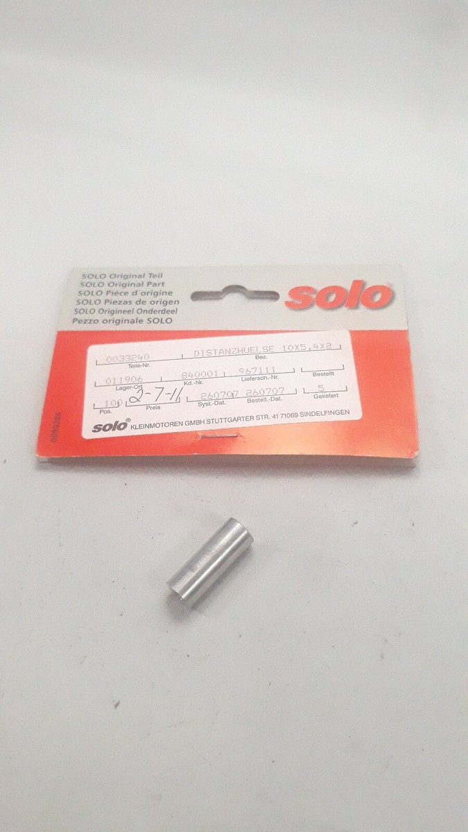 ① New OEM Solo Chainsaw 0033240 Spacer Tube for Muffler fits 675 | eBay