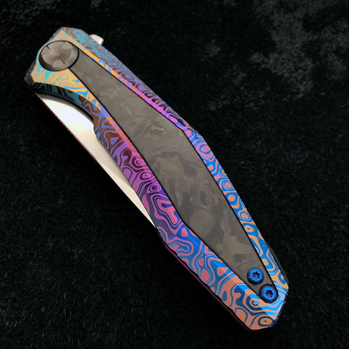 Zero Tolerance ZT 0470 Folder ZT0470 20CV Steel w/ Carbon Fiber w