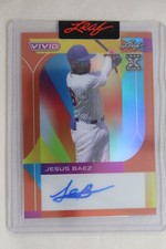 Jesus Baez - 2022 Leaf Vivid Baseball Autograph Pre-Production Proof #1/1