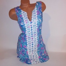 Lilly Pulitzer for Target Dress 20th Anniversary Collection Size 2 Blue Pink
