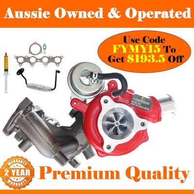 GEN1 High Flow Turbo Charger+Genuine Oil Feed Pipe For Hyundai Veloster 1.6L
