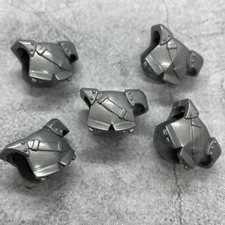5pack Gray Knight Armor Shoulder Blocks Accessories for Minifigures gA30897