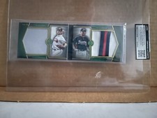 Greg Maddox/Chipper Jones 2024 Topps Diamond Icons Dual-Player Dual Relic Books