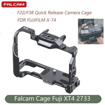 FALCAM F22 & F38 Quick Release Camera Cage For FUJIFILM X-T4 W/ 1/4''-20 Threads