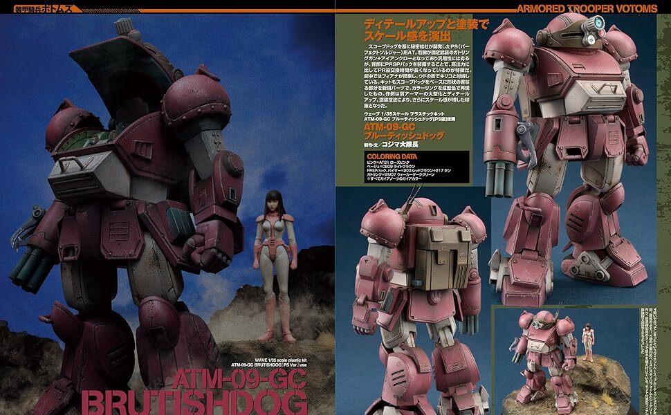 HJ Mechanics Archives Armored Trooper Votoms 40th ANNIVERSARY Book