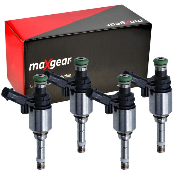 4X Maxgear Einspritzventil FüR A3 A4 B8 A5 TT Octavia 2 Leon 1P1 Passat B7 1.8-image