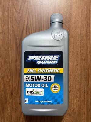 PRIME GUARD 5W-30 FULL SYNTHETIC MOTOR OIL