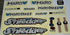 HARO SHREDDER mag BMX Sticker Set - '90s Old School Freestyle BMX Decal Set NOS