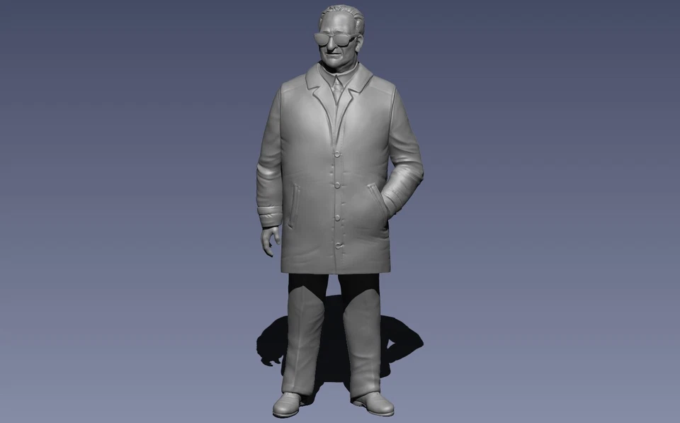 FIGURA IN RESINA ENZO FERRARI 1:8, 1:10, 1:12, 1:18, 1:24, 1:32, 1:43 - Immagine 2 di 4