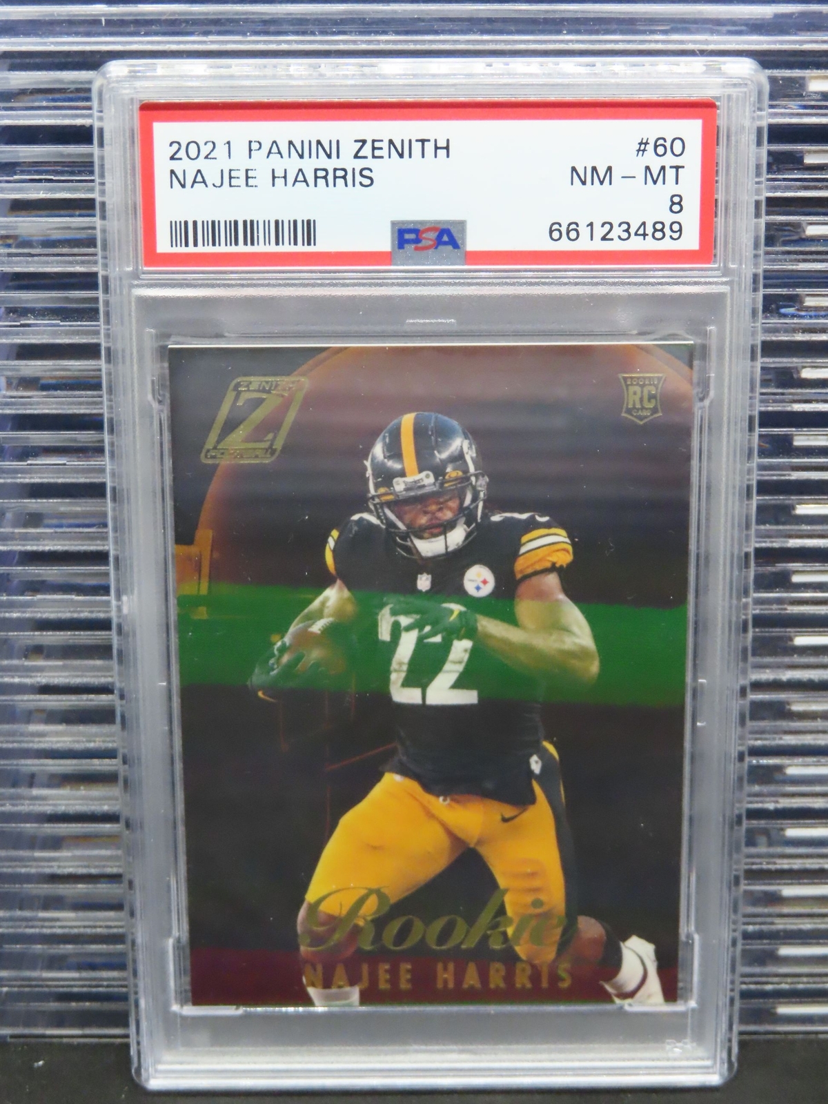 Najee Harris Panini Zenith #60 Base