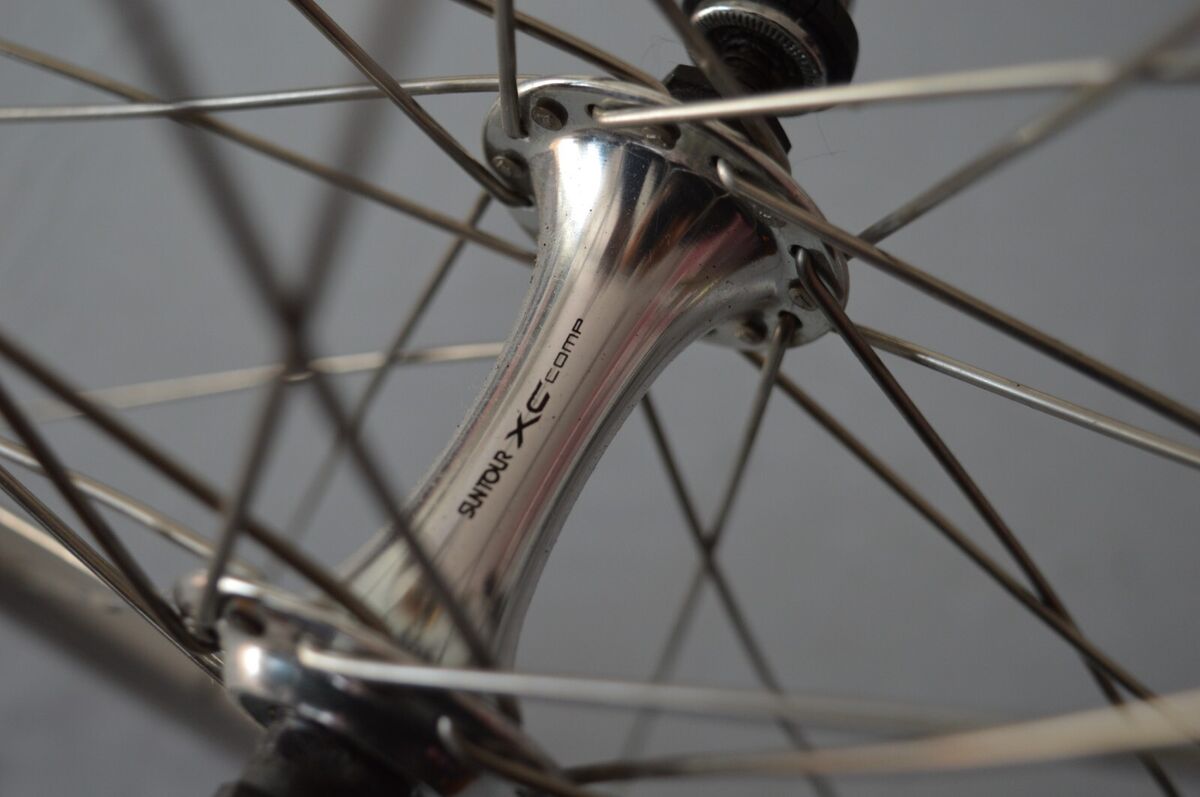 Suntour XC Comp hubs Wolber AT400 Titanium Light rims Suntour XC Comp hubs Wolber AT400 Titanium Light rims