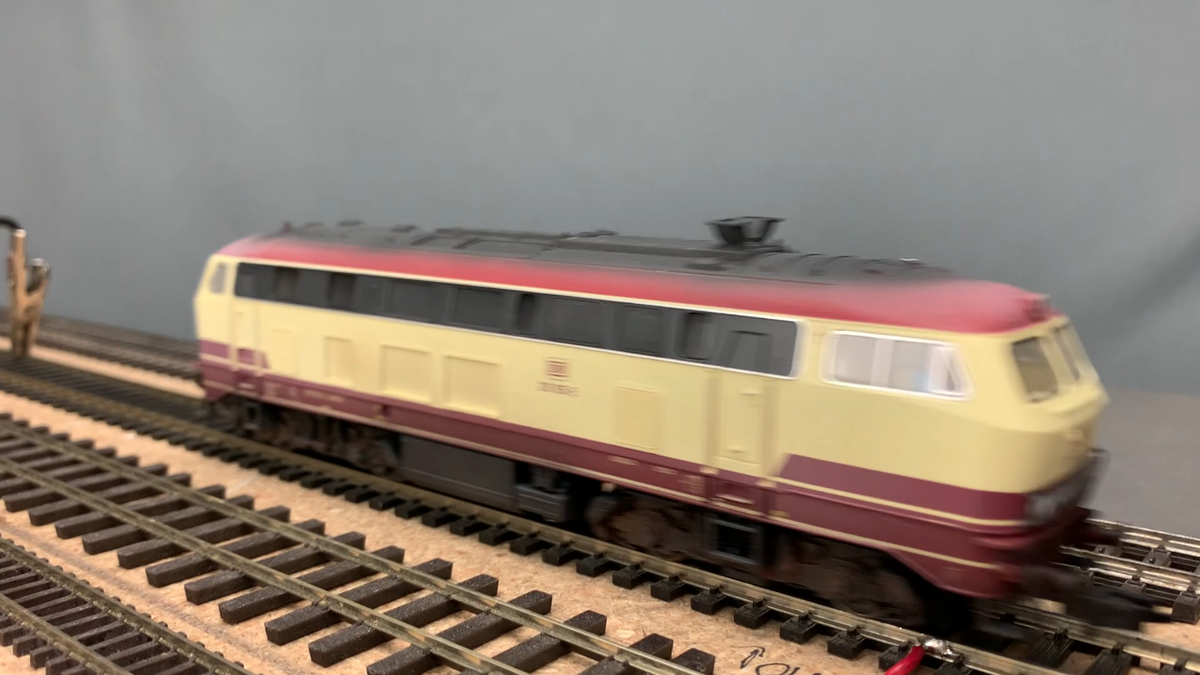 HO Fleischmann 423402 Diesel Locomotive BR 218 DB Regio Weathered