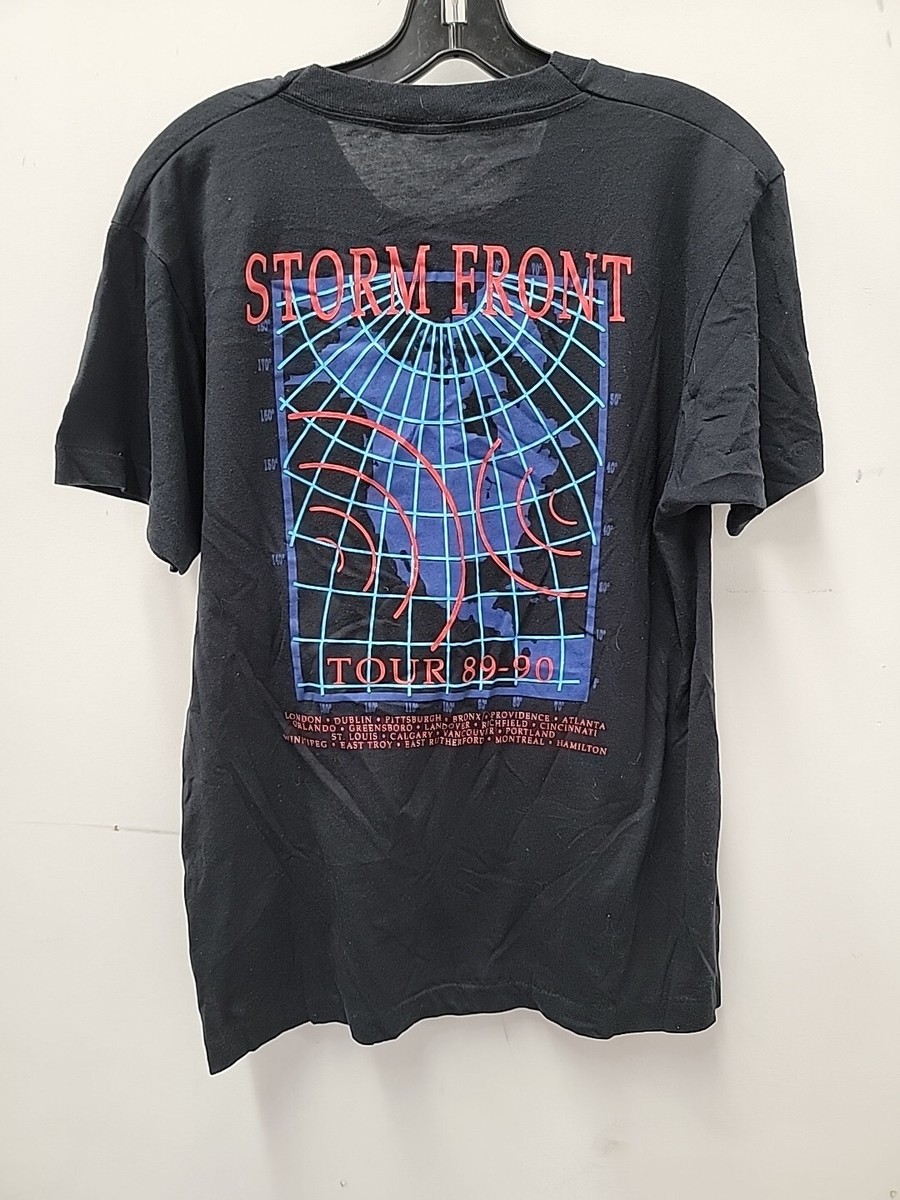 ビリー・ジョエル STORM FRONT ツアーTシャツ 1989-90 1980s Billy Joel 