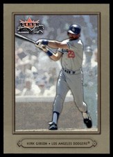 2002 Fleer Fall Classic Baseball Kirk Gibson Los Angeles Dodgers #50A NM