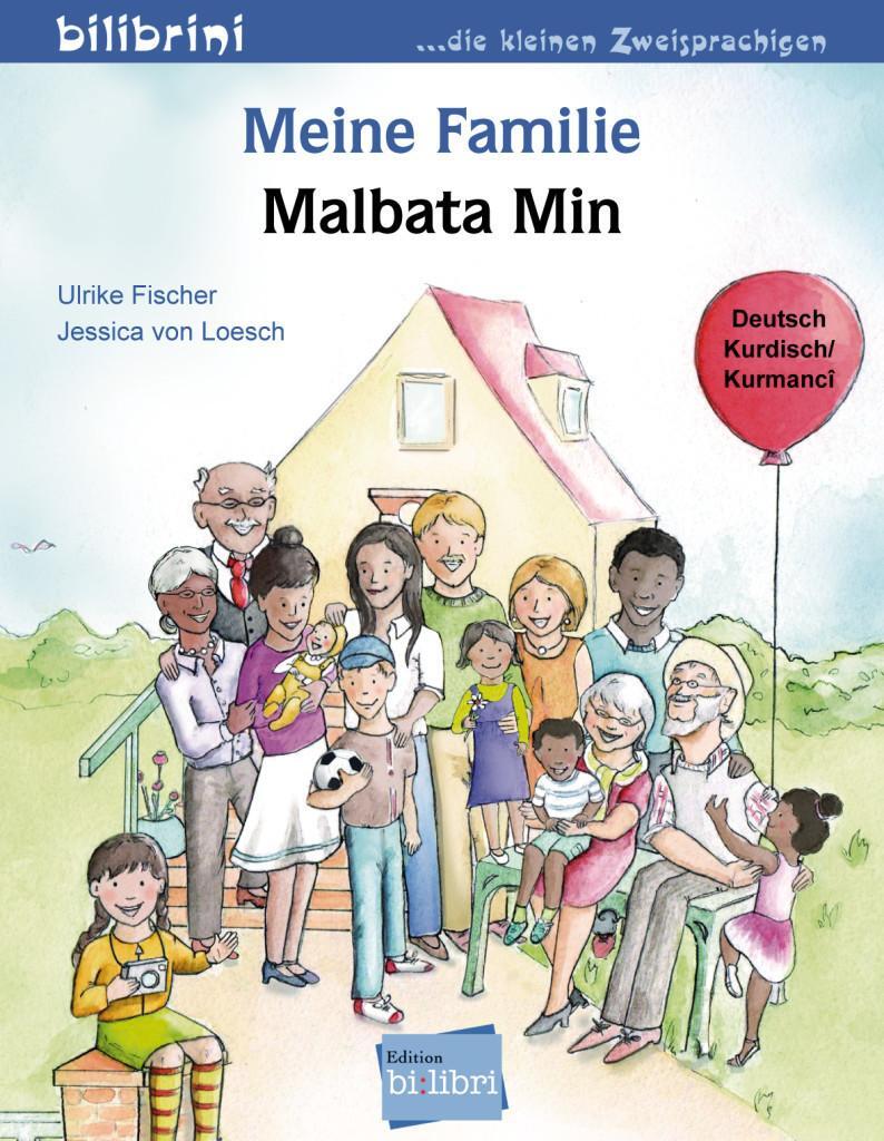 Thumbnail - Meine Familie. Kinderbuch Deutsch-kurdisch/kurmancî Ulrike Fischer