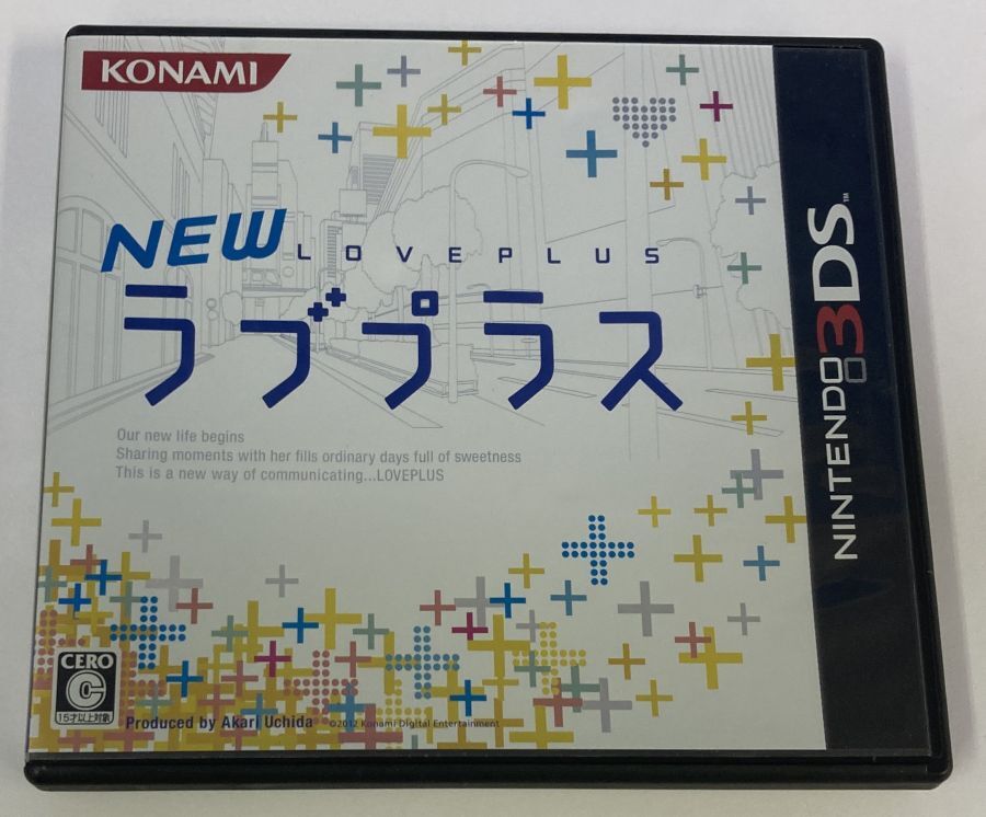 【動作確認済】NEWラブプラス＋ 3ds Nintendo 3DS New Love Plus Japan Version w/ Box and Manual