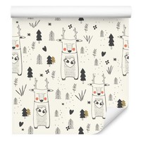 10M Vlies Tapete Kinderzimmer Hirsche BäUme Herzen Wald Natur Xxl 1566