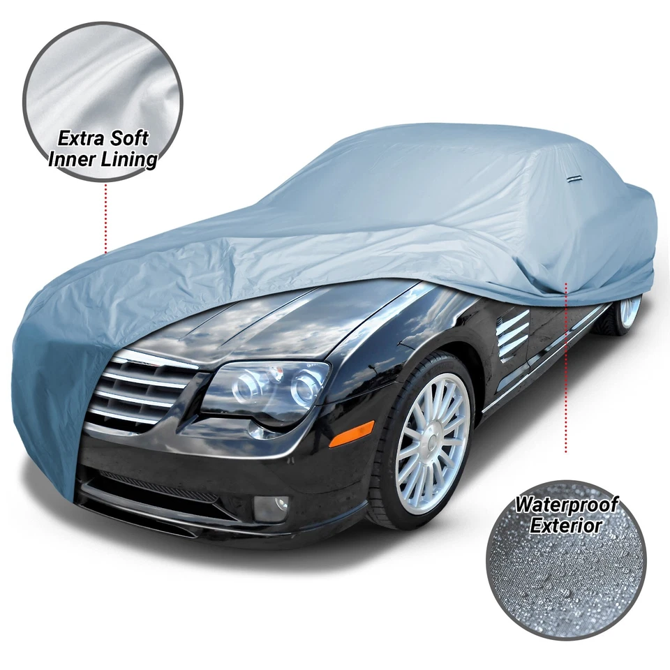 Водонепроницаемый автомобильный чехол на заказ для Chrysler Crossfire 2004-2008 годов выпуска - всепогодный - Изображение 2 из 4