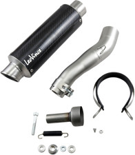 Leo Vince 8760 GP Corsa Slip-On Mufflers 2013-2016 Honda CB500X CBR500R CB500F