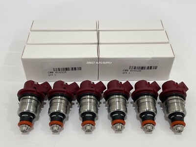 6 NEW OEM FUEL INJECTORS 804528 FOR MERCURY OUTBOARD MARINER 75-90-115 ...