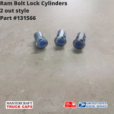 LEER ARE Commercial Truck Cap BOLT LOCK CYLINDER RAM TRUCKS LEER #131566