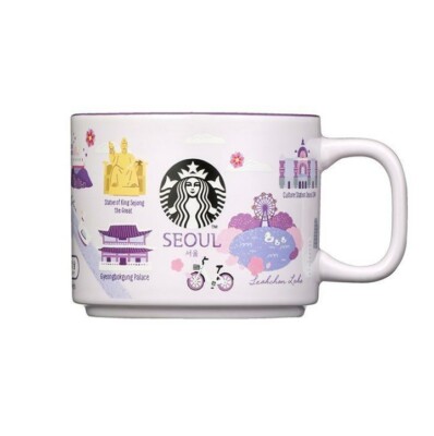 STARBUCKS Korea 2024 Regional Collection Mug 355ml Seoul Busan