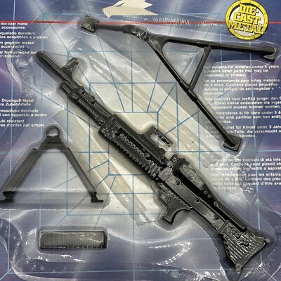 ERTL Force One Die-Cast M60 Machine Gun Metal Toy Vintage 1989