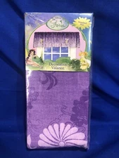 Disney Fairies Decorative Valance 84” x 15” TINK Tinkerbell Purple Peter Pan