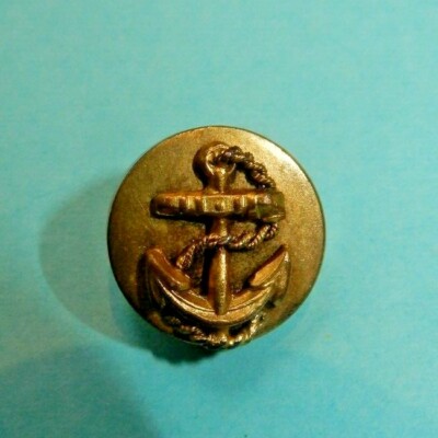 ATTRAKTIVER antiker DREIBEIN VERGOLDETER STANDARD KLEINE MARINE MARITImE 14mm Durchmesser 