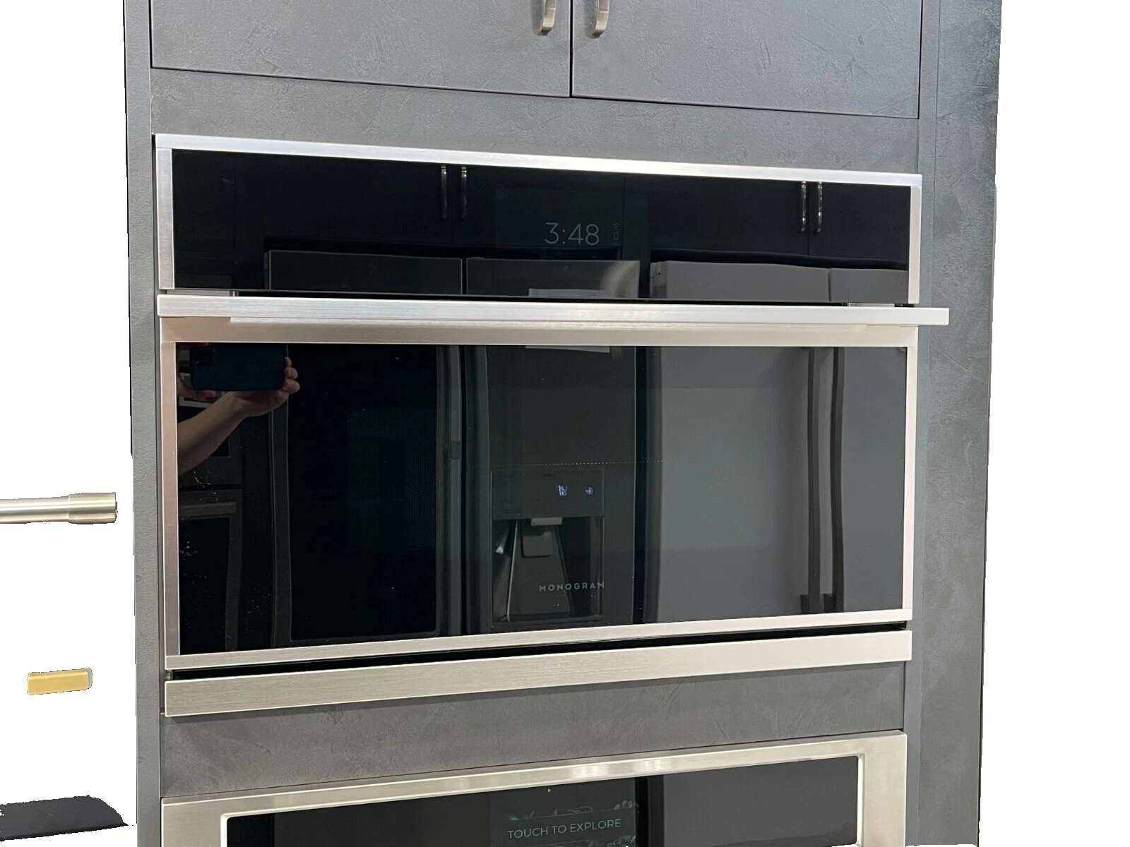 Hornos De Pared eléctrica de acero inoxidable Monogram