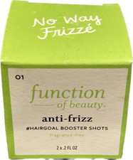Function of Beauty Deep Add-In Booster Treatment Shots ANTI-FRIZZ NEW IN BOX