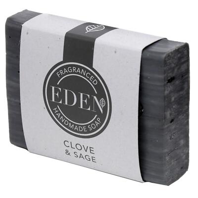 Eden Handgemachte Seifenbar - Nelke & Salbei (pro Stück)