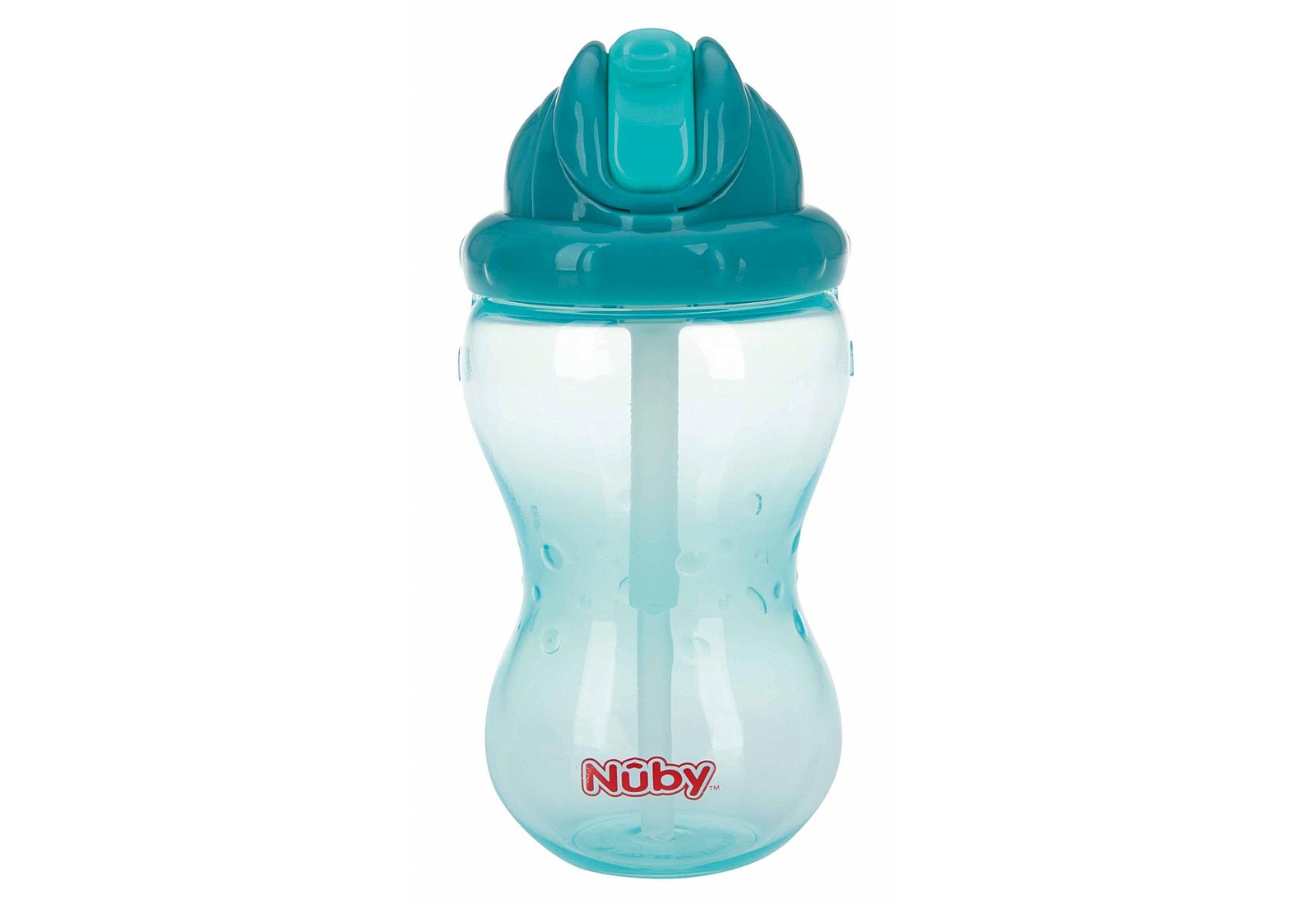 Thumbnail - Nûby Soft Flip-it Trinkhalmflasche Mit Click-it-verschluß 3fach