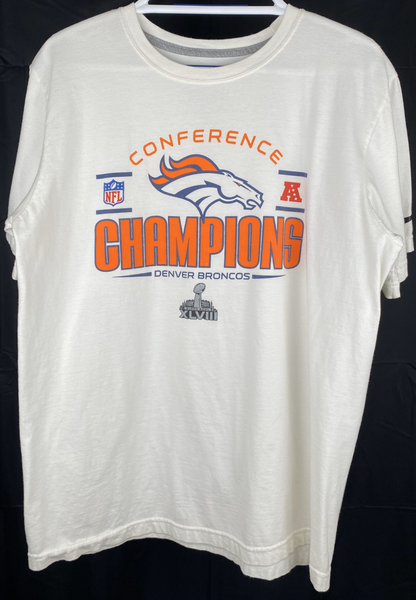 Denver Broncos Conference Champions XLVIII Super Bowl T-shirt Nike