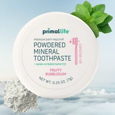 Dirty Mouth Toothpowder, Tooth Cleaning Powder, Flavored