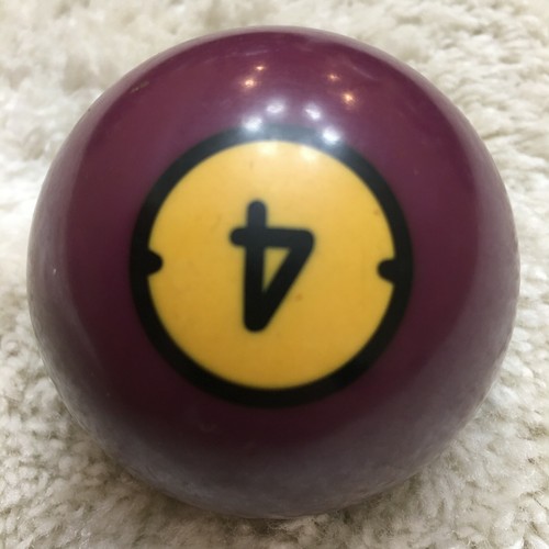 #4 Pool Ball. Antique, Vintage And Current Style Balls. Many To Choose From. - Picture 199 of 353