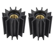 2X Water Pump Impeller Johnson 09-705BT-1 Caterpillar 1230492 282-0683 284-5561