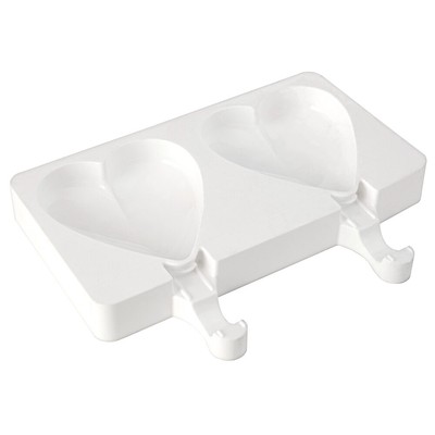 NEW Silikomart Easy Cream Heart Silicone Mould Set