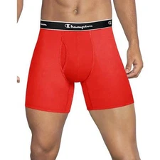Champion Tech Performance  Boxer Briefs 2pk Red and Blue