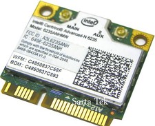 Intel Centrino Advanced-N 6235 6235ANHMW Bluetooth 4 Dual PCIe Half