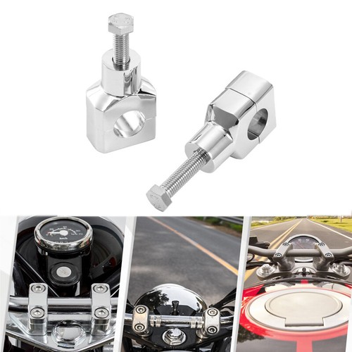 1'' Risers Clamp Adapter Mount For Honda Shadow Spirit VT ACE VTX 600 750 1100 - Picture 2 of 12