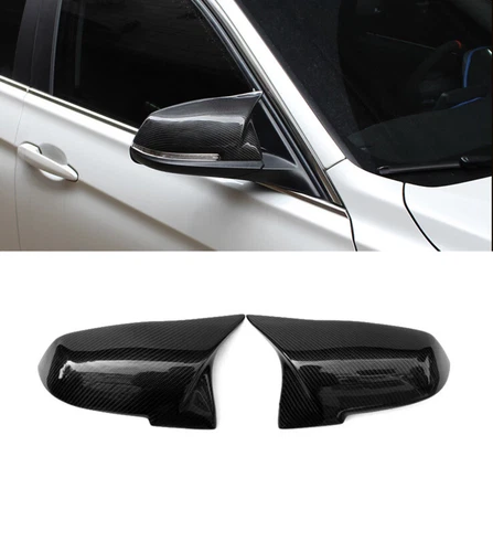 BMW F22 F30 F32 2 3 4 Series M4 Style Full Replacement Carbon Fiber Mirrors Caps