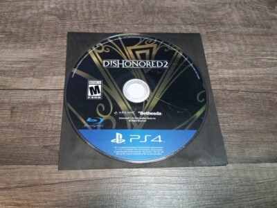 Dishonored 2 PS4 Sony PlayStation 4  Disc Only Tested And Works Free Shipping 